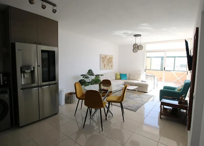 דירה Casita Maria - Luxurious 1-bedroom With Sea Views And Pool סן מיגל דה אבונה